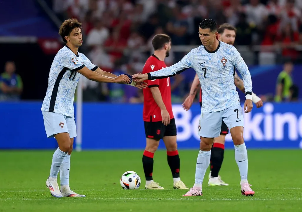 Joao Félix y Cristiano Ronaldo será compañeros en Arabia Saudita. (Getty).