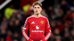 Alejandro Garnacho, futbolista argentino que podría irse de Manchester United.