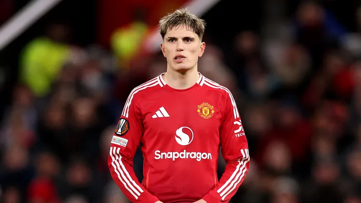 Alejandro Garnacho, futbolista argentino que podría irse de Manchester United.