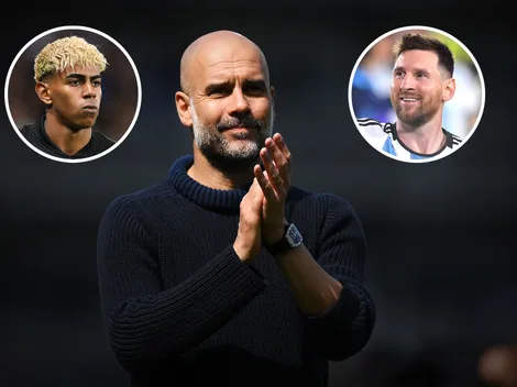 Mientras Yamal pelea por el Balón de Oro, Guardiola lo comparó con Messi y eligió al mejor