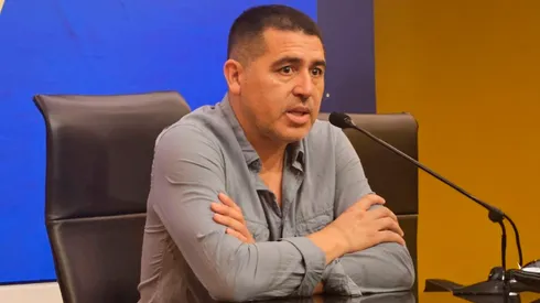 Juan Román Riquelme, presidente de Boca.