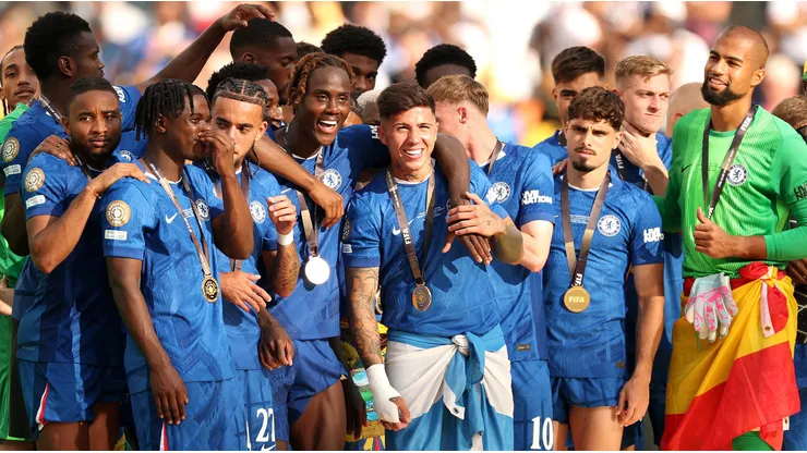 Los jugadores de Chelsea.