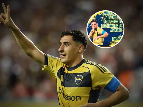 Tras su polémica salida ante Huracán, la bandera para Merentiel que apareció en Boca Predio: "Gracias"