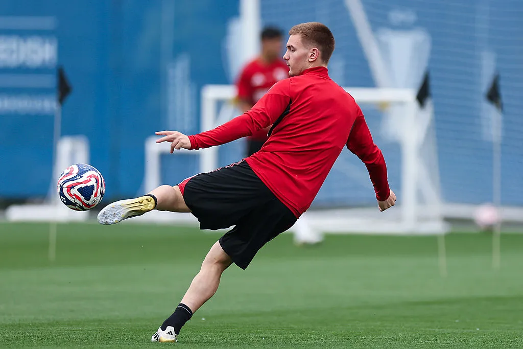 Franco Mastantuono dejó de entrenarse con River tras la participación del equipo en el Mundial de Clubes.