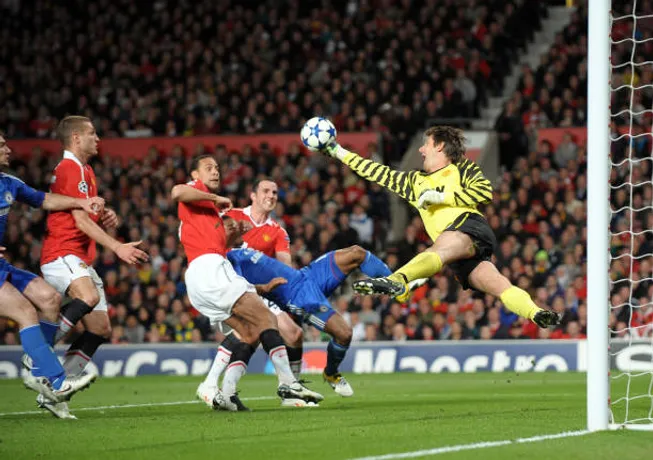 El neerlandés fue el guardián del arco del United entre 2006 y 2011.