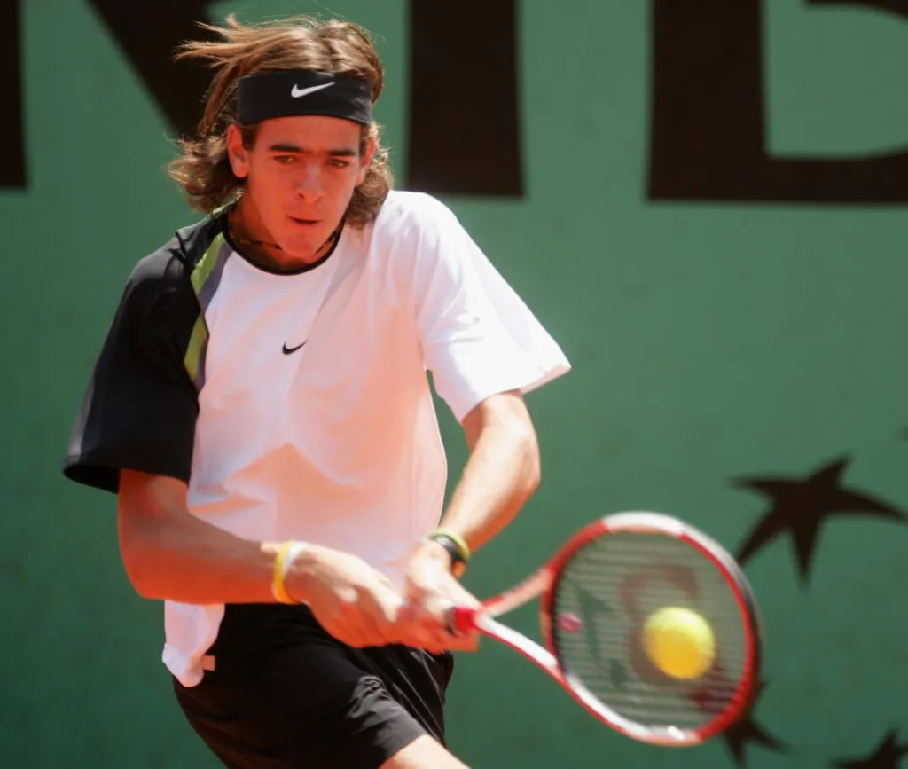 Juan Martín Del Potro en 2005. (Foto: Getty).