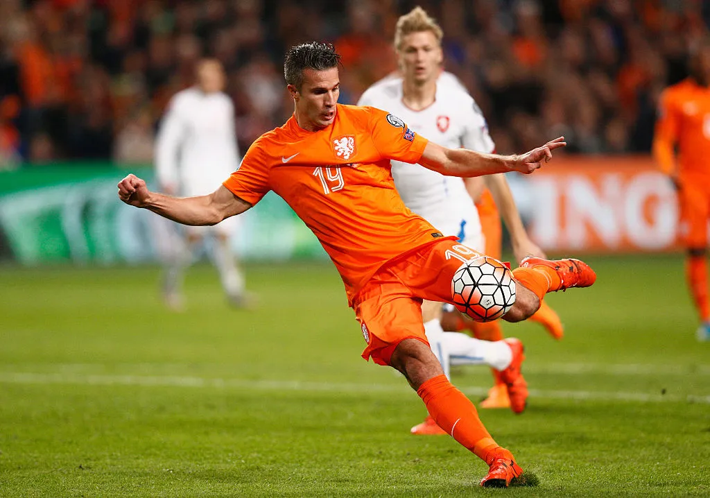 Robin van Persie es el máximo goleador histórico de Países Bajos y dos veces Bota de Oro de la Premier.
