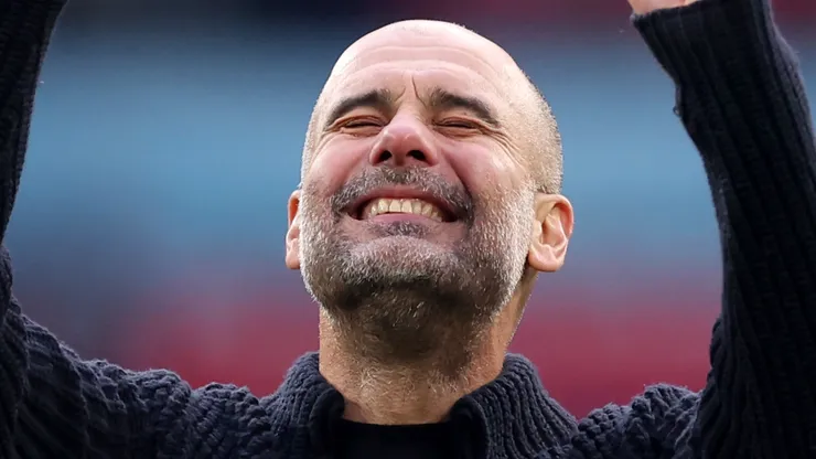Pep Guardiola, entrenador de Manchester City.
