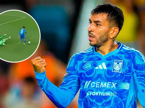 Ángel Correa: doblete, humillación al arquero y goleada de Tigres en la Leagues Cup
