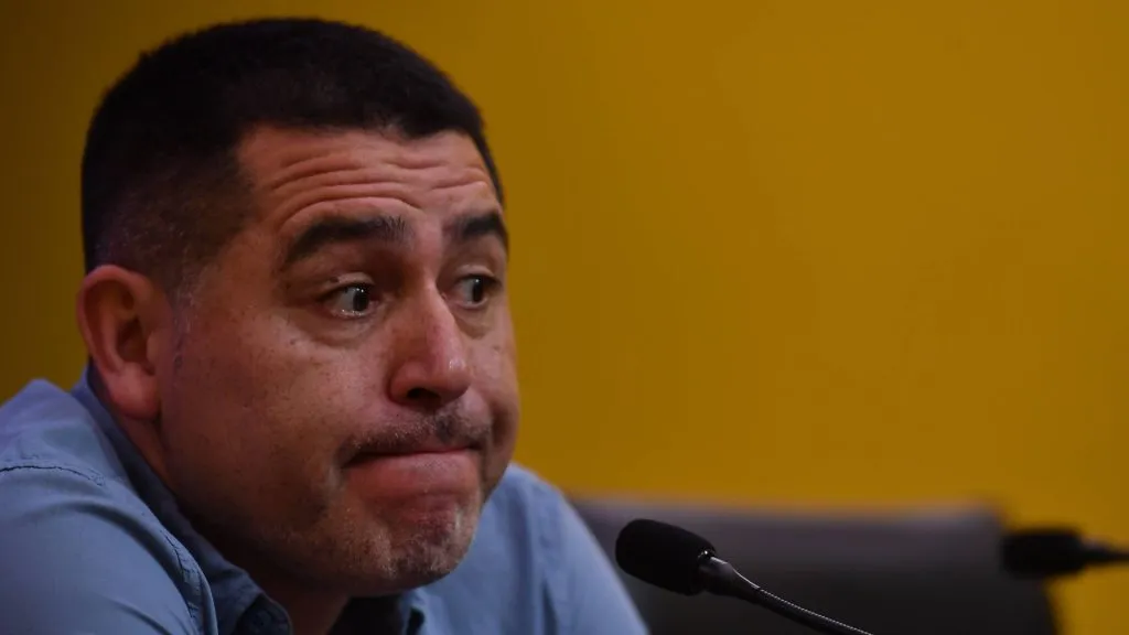 Juan Román Riquelme, presidente de Boca.