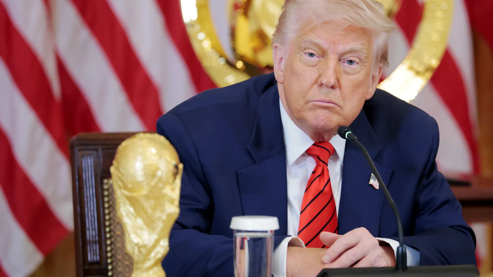 Donald Trump y una medida que afectaría a Brasil en el Mundial