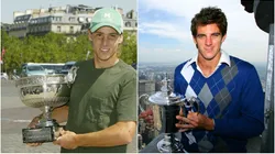 Gastón Gaudio y Juan Martín Del Potro