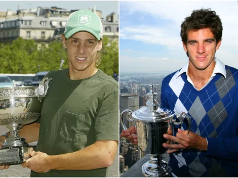 Mientras Juan Martín Del Potro ganó 25.8 millones en premios, esto consiguió Gastón Gaudio