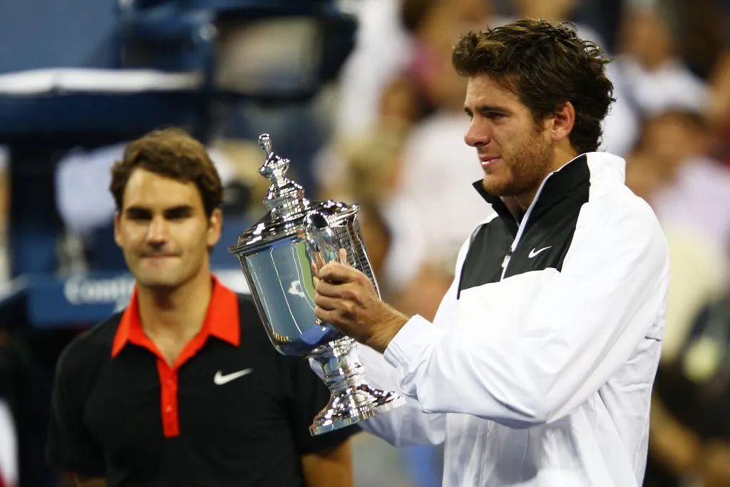 Del Potro tras ganar el US Open 2009. (Foto: Getty).