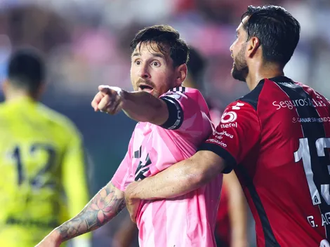 Indignación en México por la intervención del guardaespaldas de Messi en el final caliente con los jugadores de Atlas: "Impunidad total"