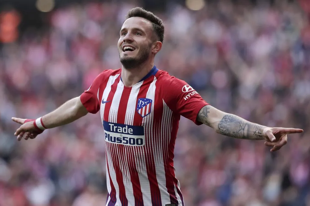 Saul Ñiguez, durante su estadía en Atlético de Madrid. (Getty Images)