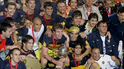 Los festejos de Boca campeón de la Copa Libertadores 2007. (Foto: Reuters)