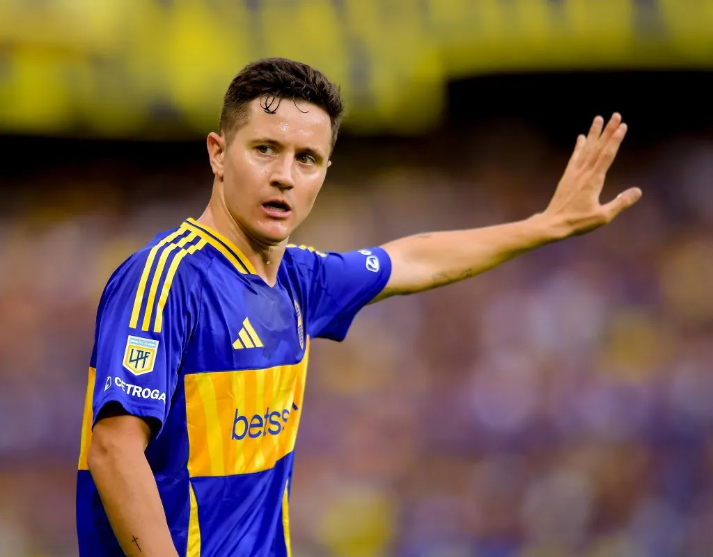 Ander Herrera, mediocampista español de Boca Juniors. (Getty Images)