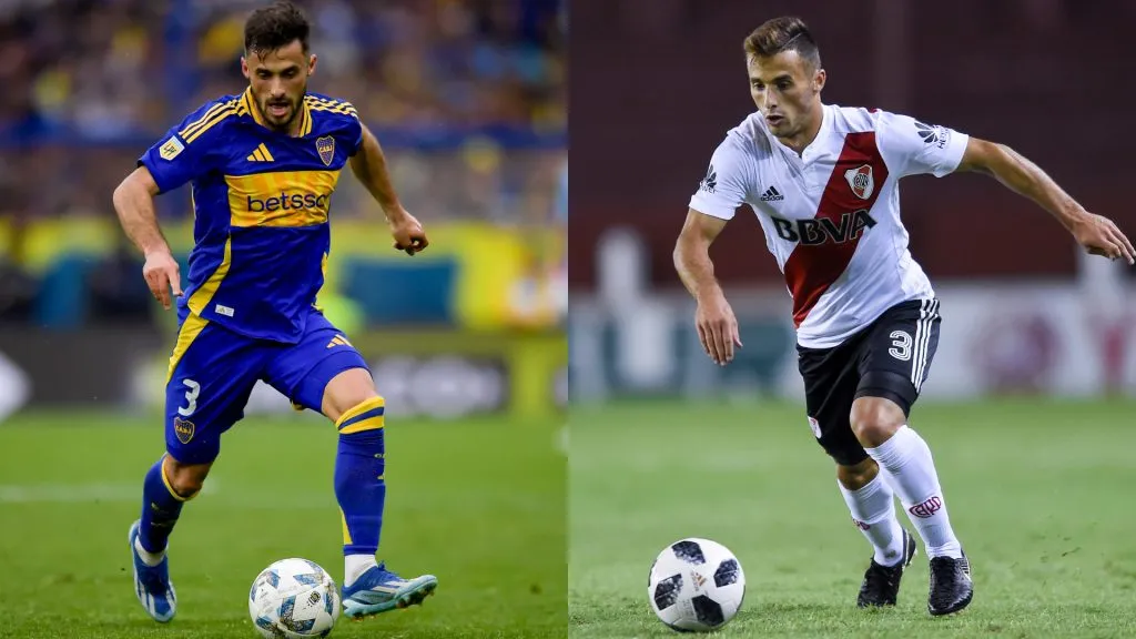 Marcelo Saracchi, uno de los pocos jugadores en vestir la camiseta de Boca y River. (Getty Images)