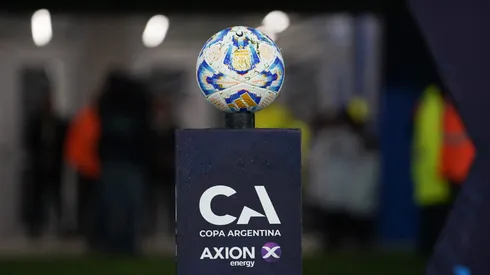 La pelota de la Copa Argentina.