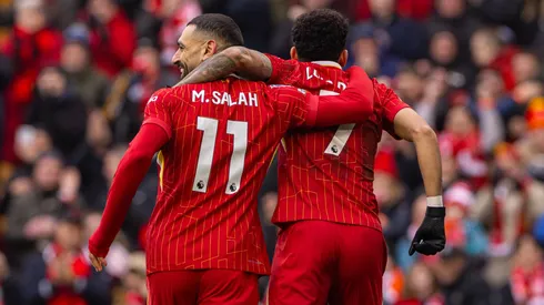 Salah se despidió de Luis Díaz