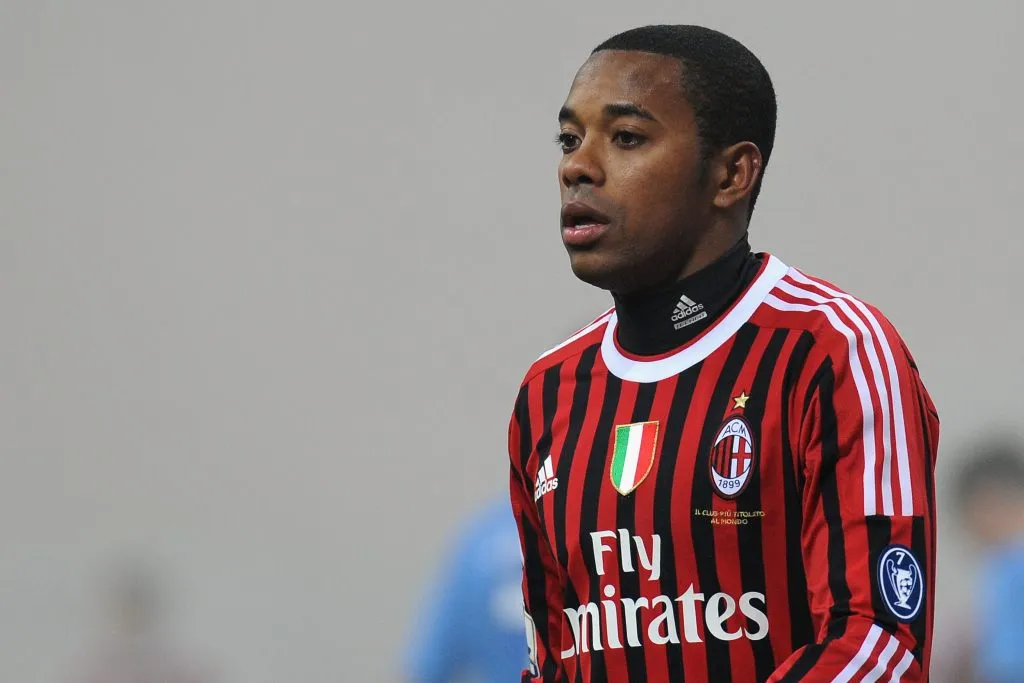 Robinho jugó cuatro temporadas en AC MIlan. (Foto: Getty).