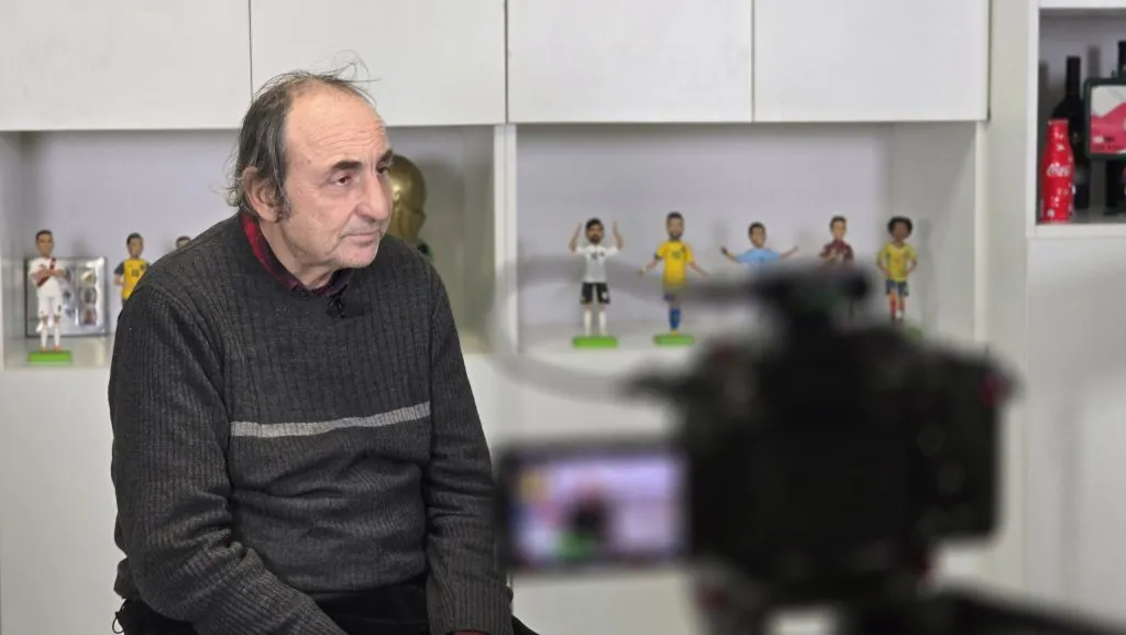 Javier Vicente fue una de las voces de Fútbol Para Todos. (Foto: Miguel Alvarado).