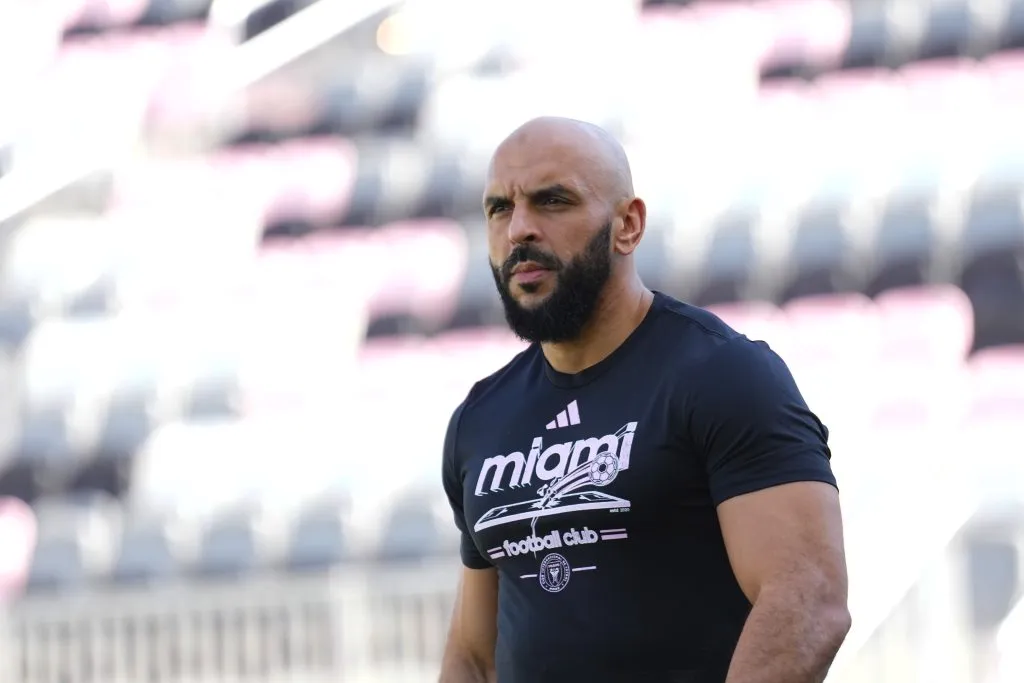 La Leagues Cup suspendió al guardaespaldas de Messi.