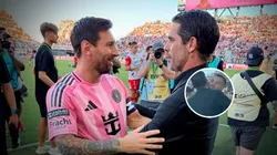 ¿Qué se dijeron? El cruce entre Messi, Marcelo Weigandt y Fernando Gago en pleno Inter Miami vs. Necaxa