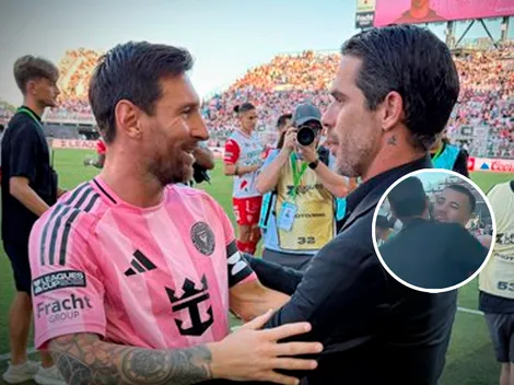 ¿Qué se dijeron? El cruce entre Messi, Marcelo Weigandt y Fernando Gago en pleno Inter Miami vs. Necaxa