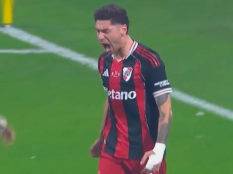 El gol de Montiel para que River le esté ganando a San Martín de Tucumán