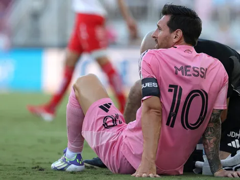 Inter Miami confirmó la lesión que tiene Lionel Messi