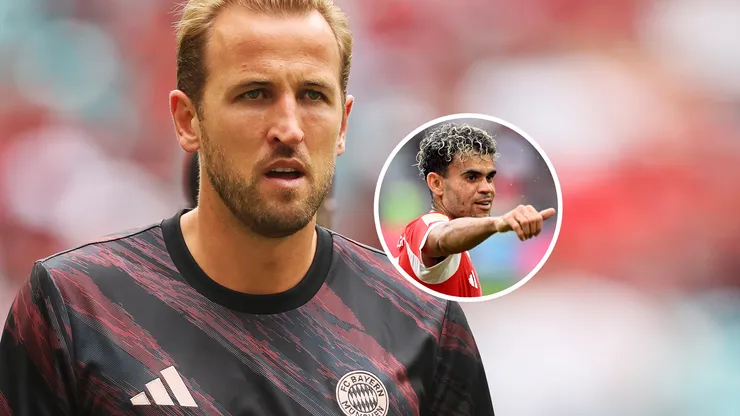 Harry Kane se refirió al debut de Luis Díaz con Bayern Múnich