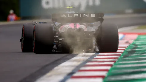 Franco Colapinto tuvo una mala largada en el GP de Hungría