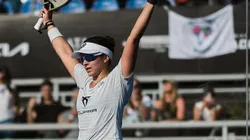 Delfina Brea, jugadora de pádel argentina.