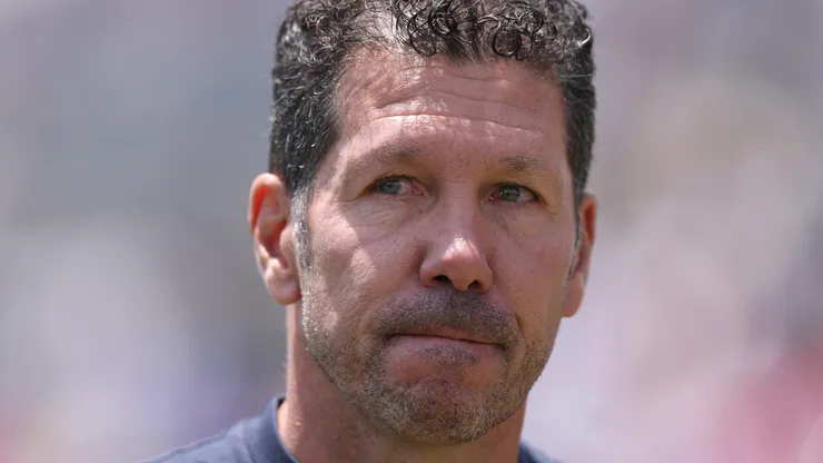 Diego Simeone, entrenador de Atlético de Madrid.
