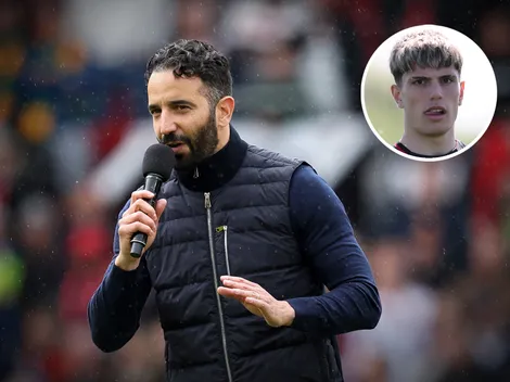 Con una frase lapidaria, Ruben Amorim reveló por qué relegó a Alejandro Garnacho de Manchester United