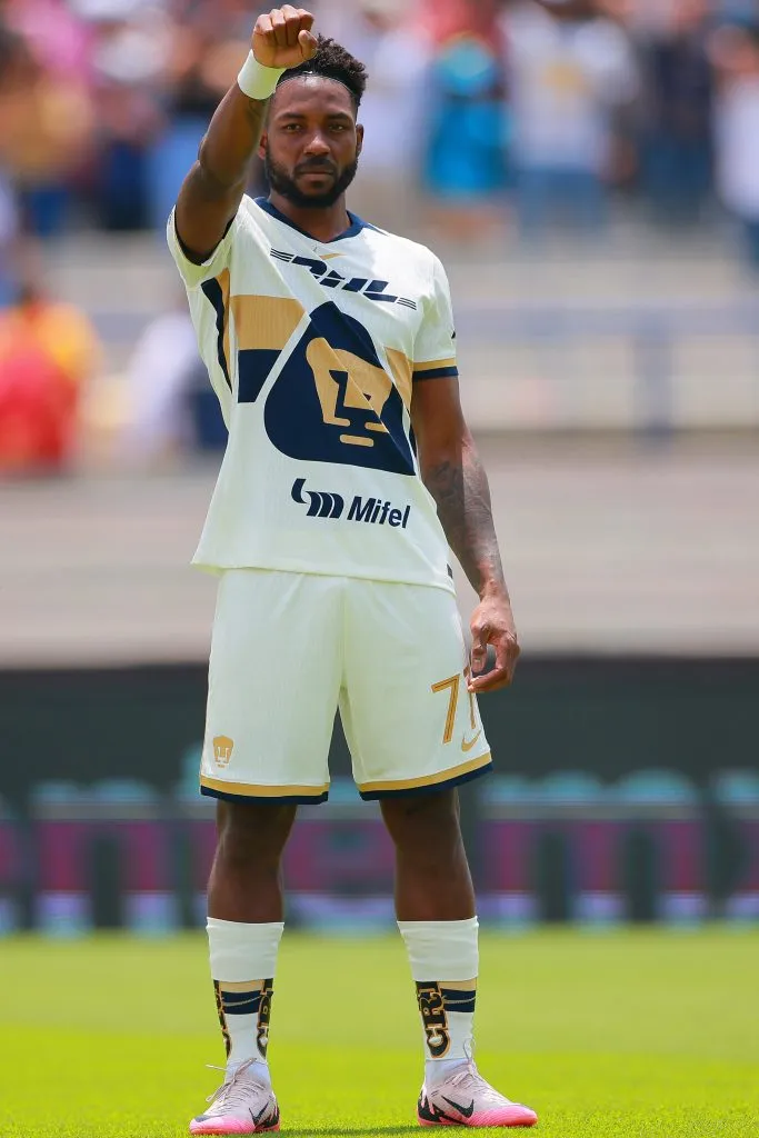 Álvaro Angulo en Pumas. (Foto: Getty).