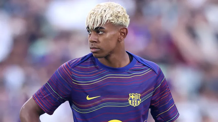 Lamine Yamal, delantero del Barcelona.