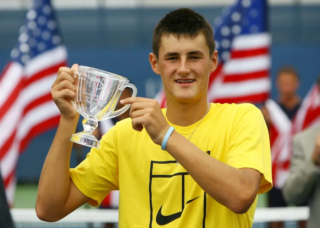 Tomic, campeón del US Open júnior en 2009. (Foto: Getty).