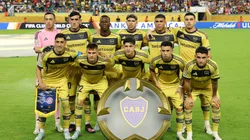 El equipo de Boca ante Bayern Múnich en el Mundial de Clubes.