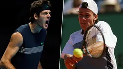 Juan Martín Del Potro y Guillermo Coria.