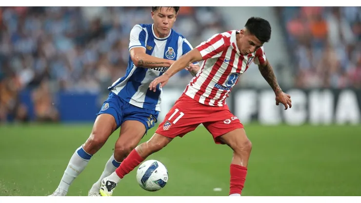 Diego Simeone quedó conforme con la labor de Thiago Almada en su debut en el Atlético de Madrid.