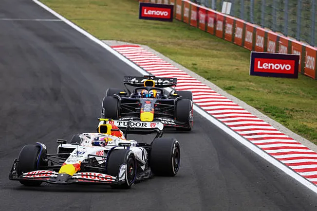Verstappen no pudo ni con Lawson en Hungría.