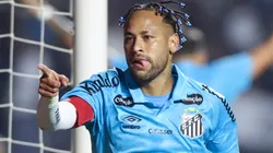 Neymar, la estrella de Santos.