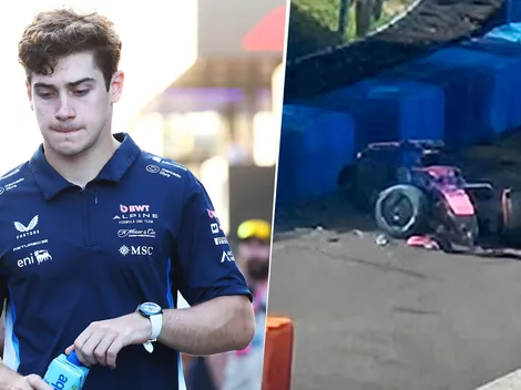 Franco Colapinto sufrió un accidente en los test de Pirelli en Hungría: el comunicado de Alpine