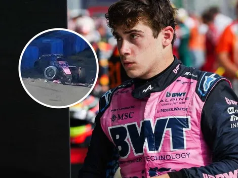 Se supo el motivo real del accidente de Franco Colapinto en los tests de la F1 en Hungría: "Menos carga de la recomendada"