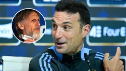 Gareca pronosticó la carrera de Scaloni una vez que deje la Selección Argentina: "Nunca hizo más que tener éxito"