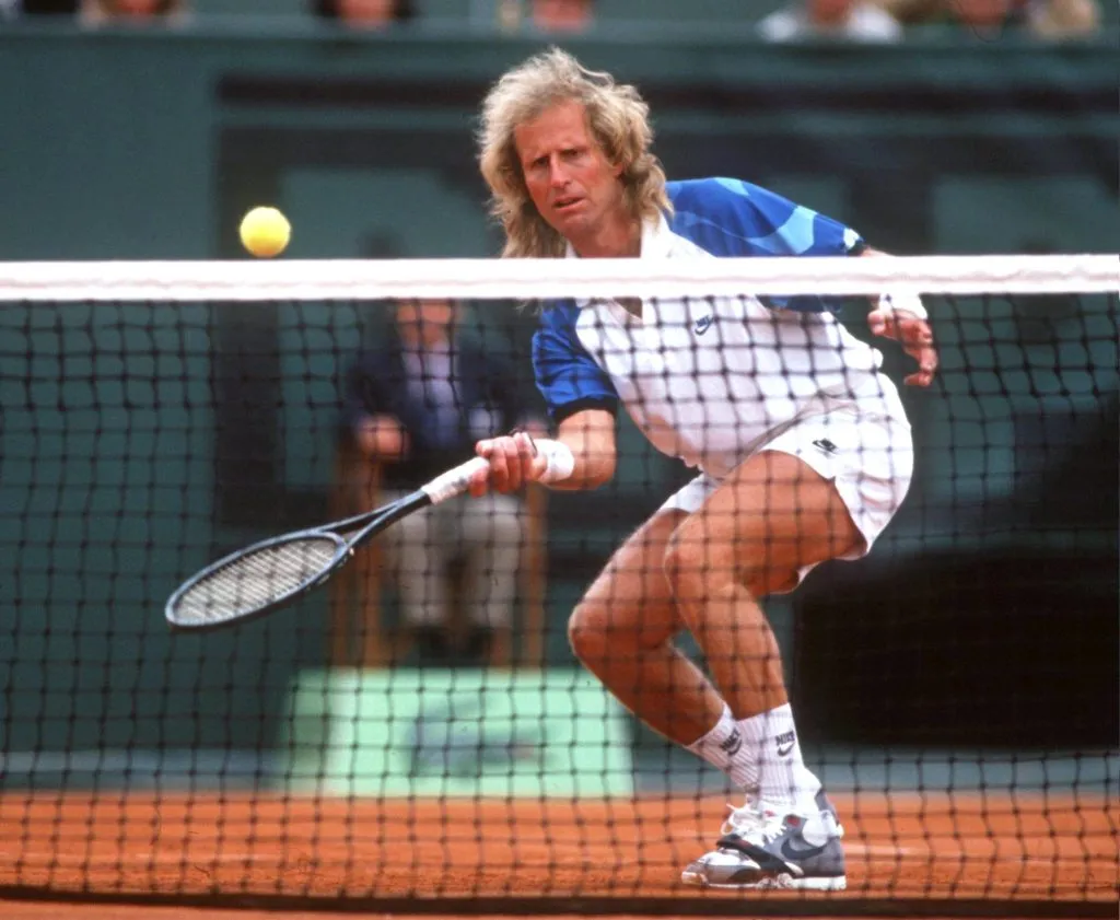 Vitas Gerulaitis en 1989. (Foto: Getty).