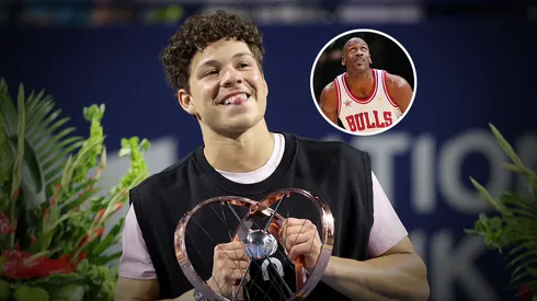 Ben Shelton y Michael Jordan